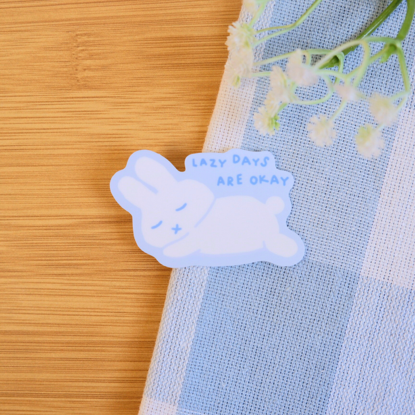 Bunny Self-Care Stickers