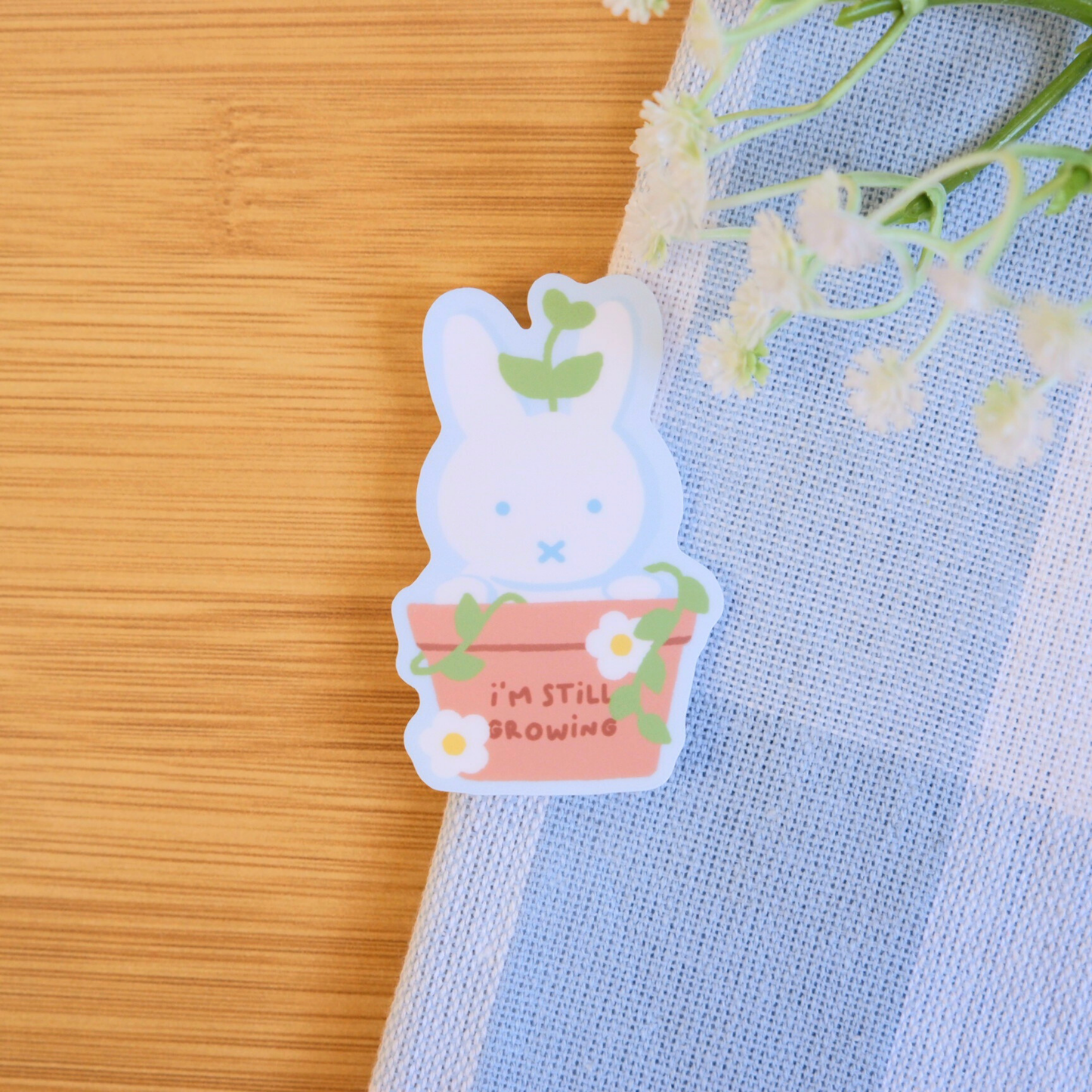 Bunny Self-Care Stickers