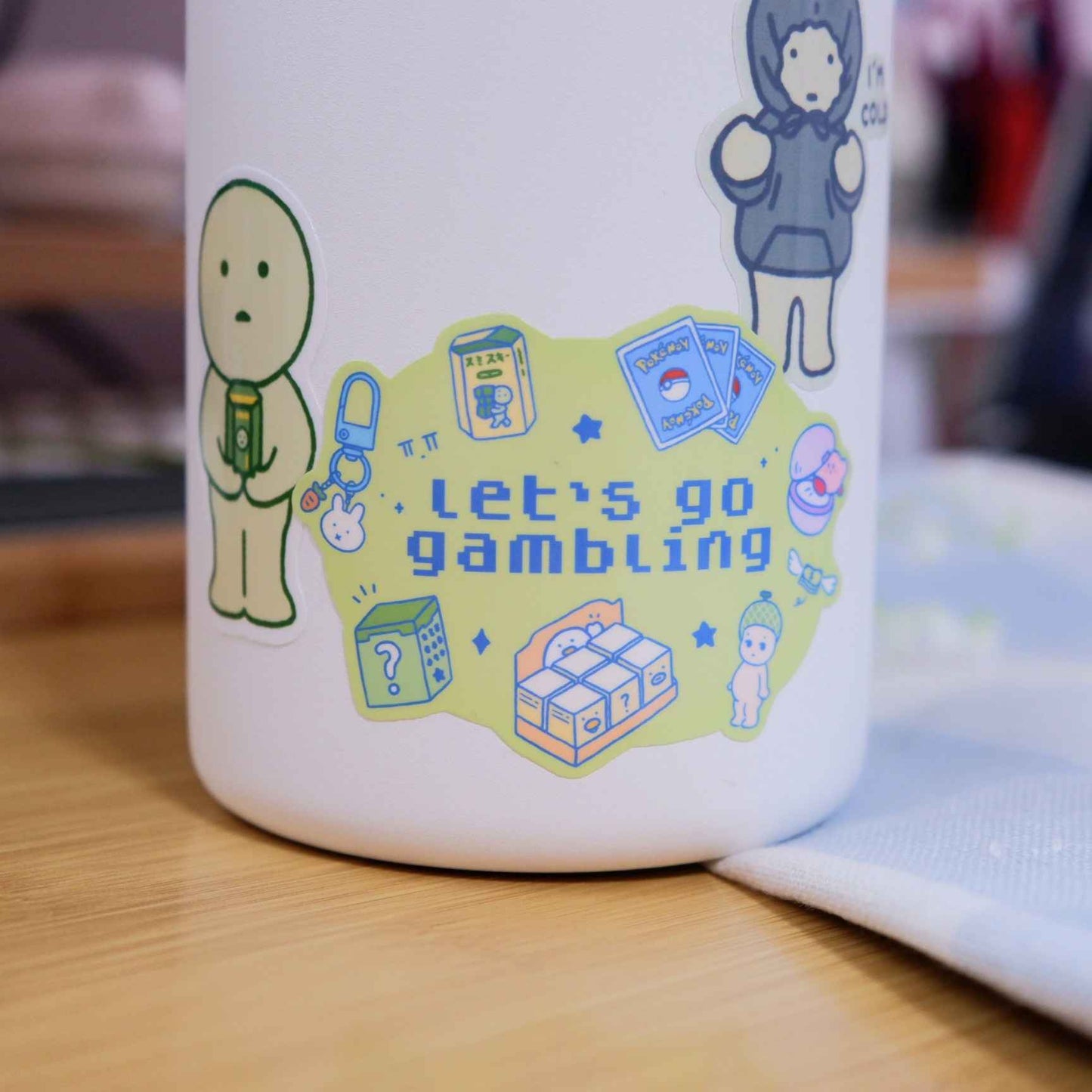 Let's Go Gambling Stickers
