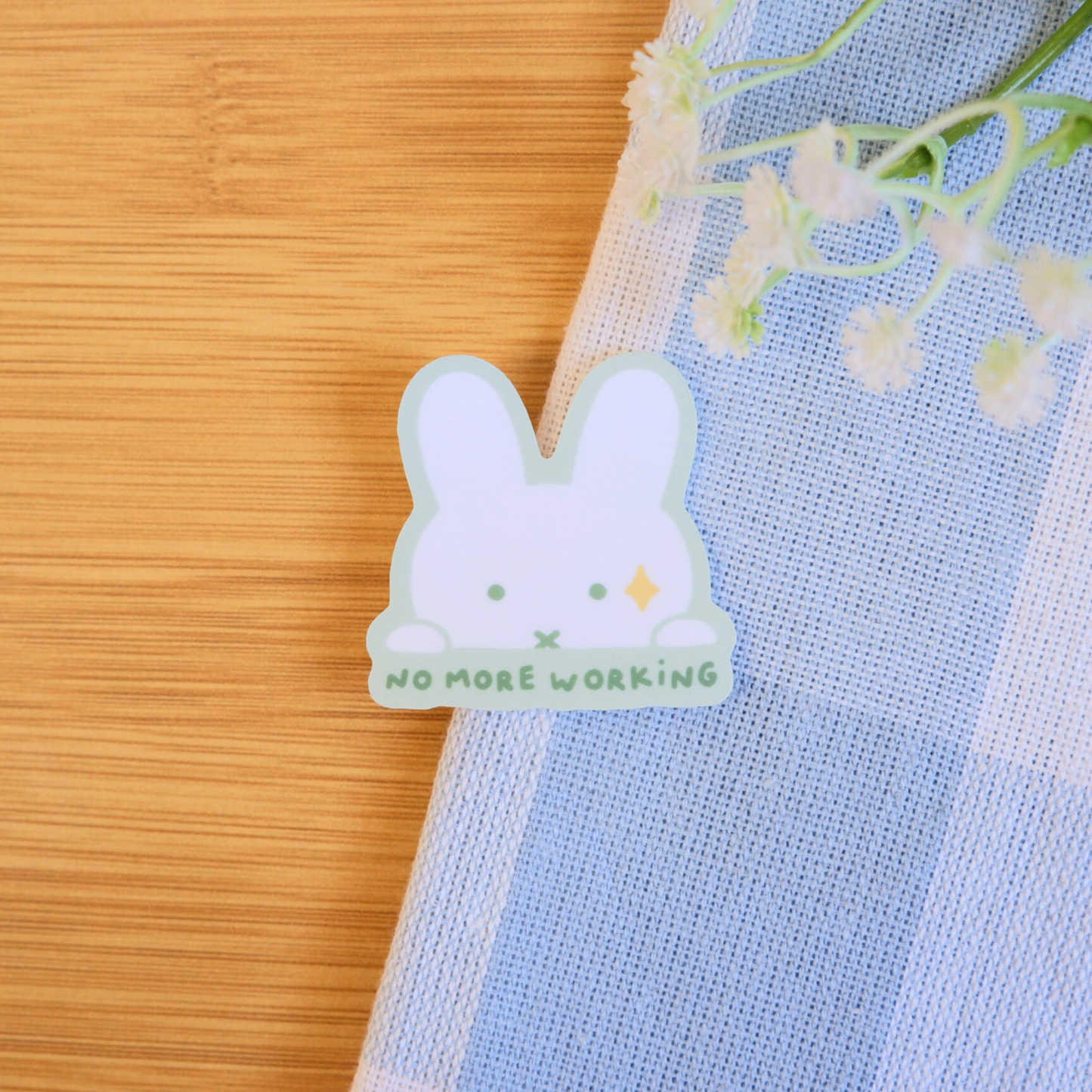 Bunny Self-Care Stickers