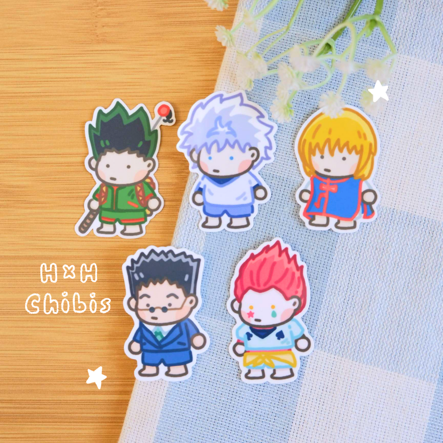 Hunter Chibi Stickers