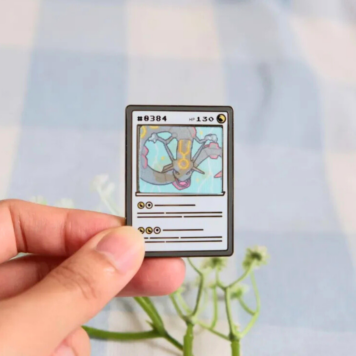 Ditto Poke Card Lenticular Pin