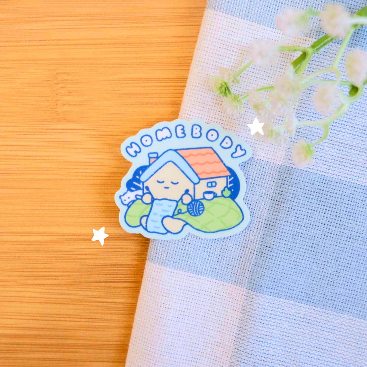 Homebody Sticker