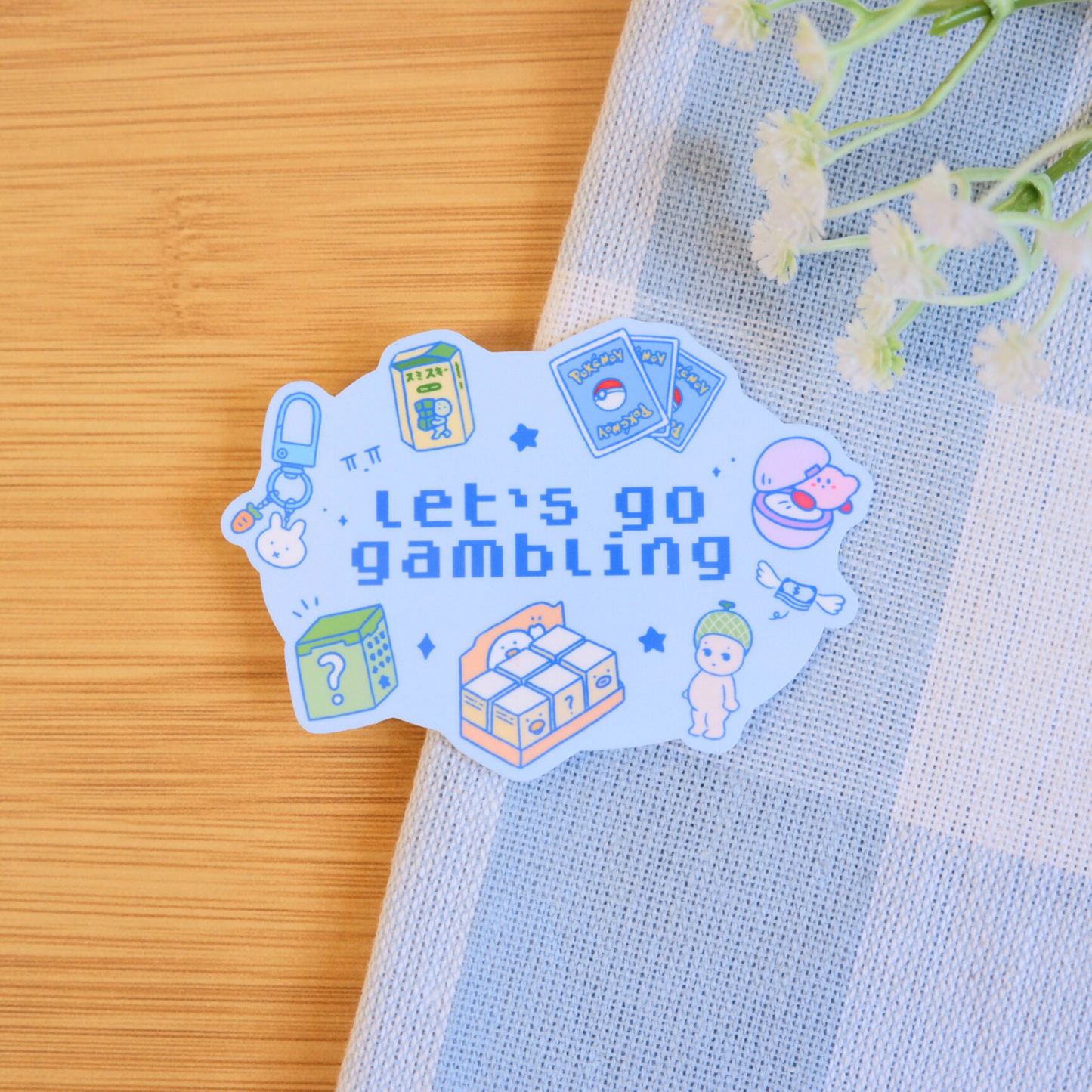 Let's Go Gambling Stickers