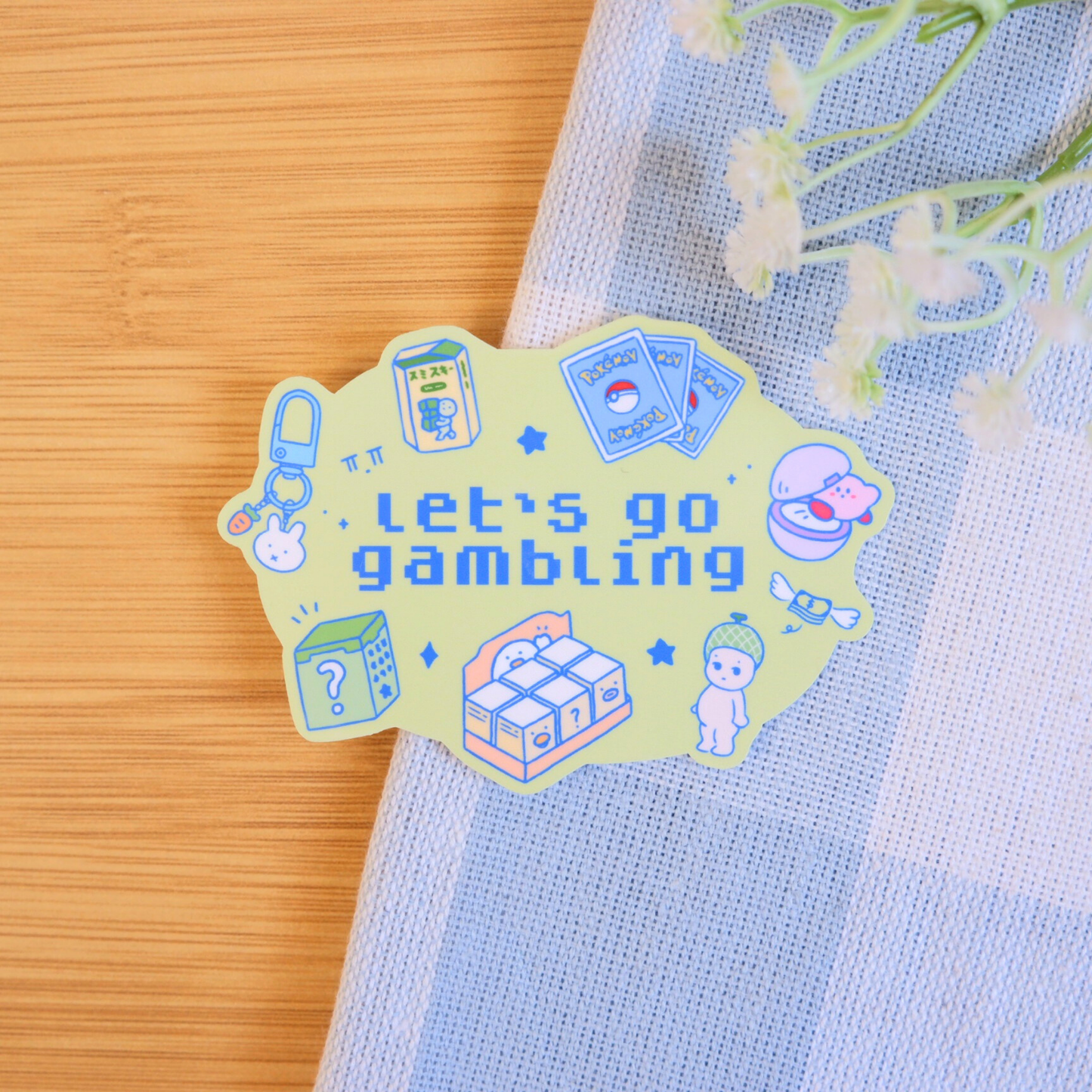 Let's Go Gambling Stickers