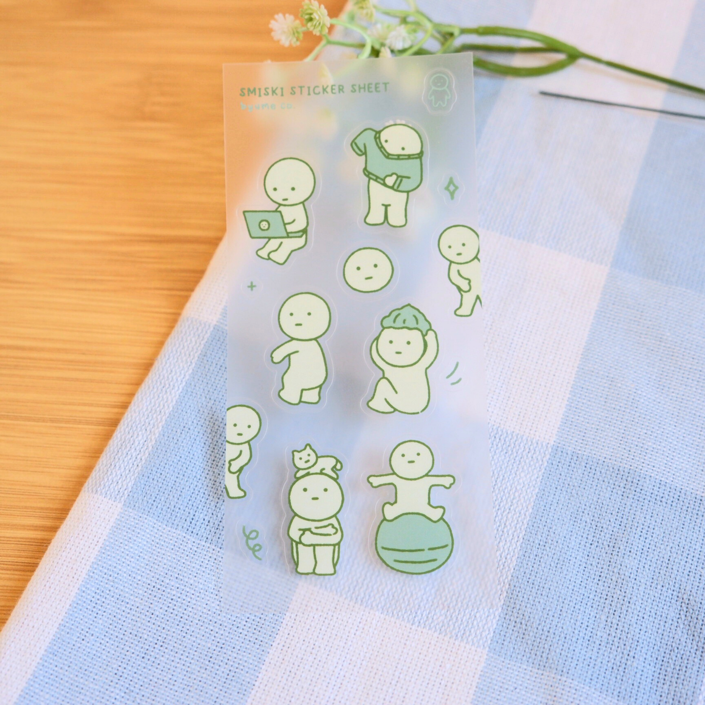 Green Guy Sticker Sheet