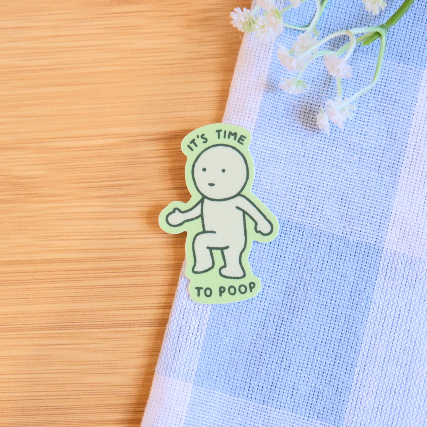 Relatable Green Guy Stickers