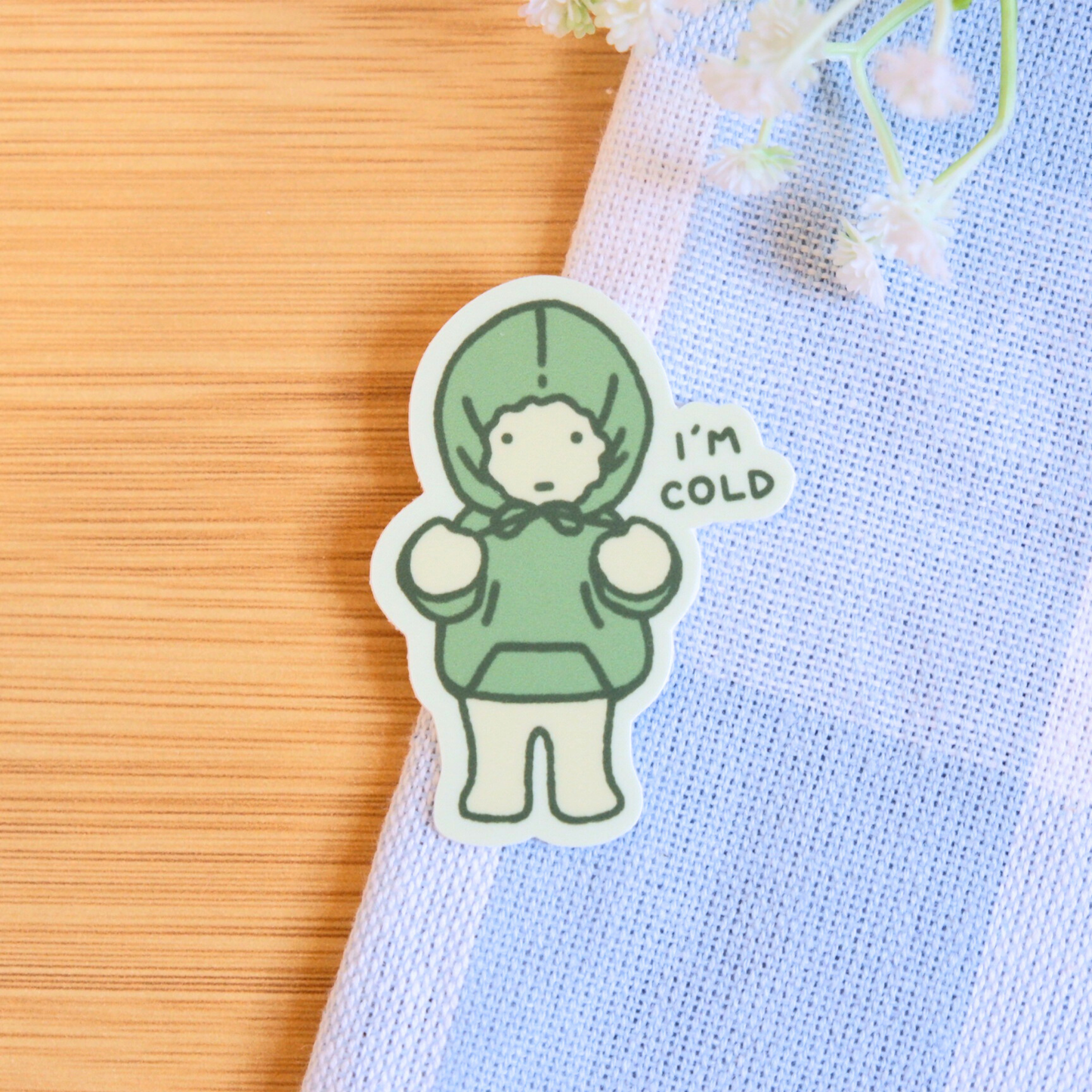 Hoodie Green Guy Stickers