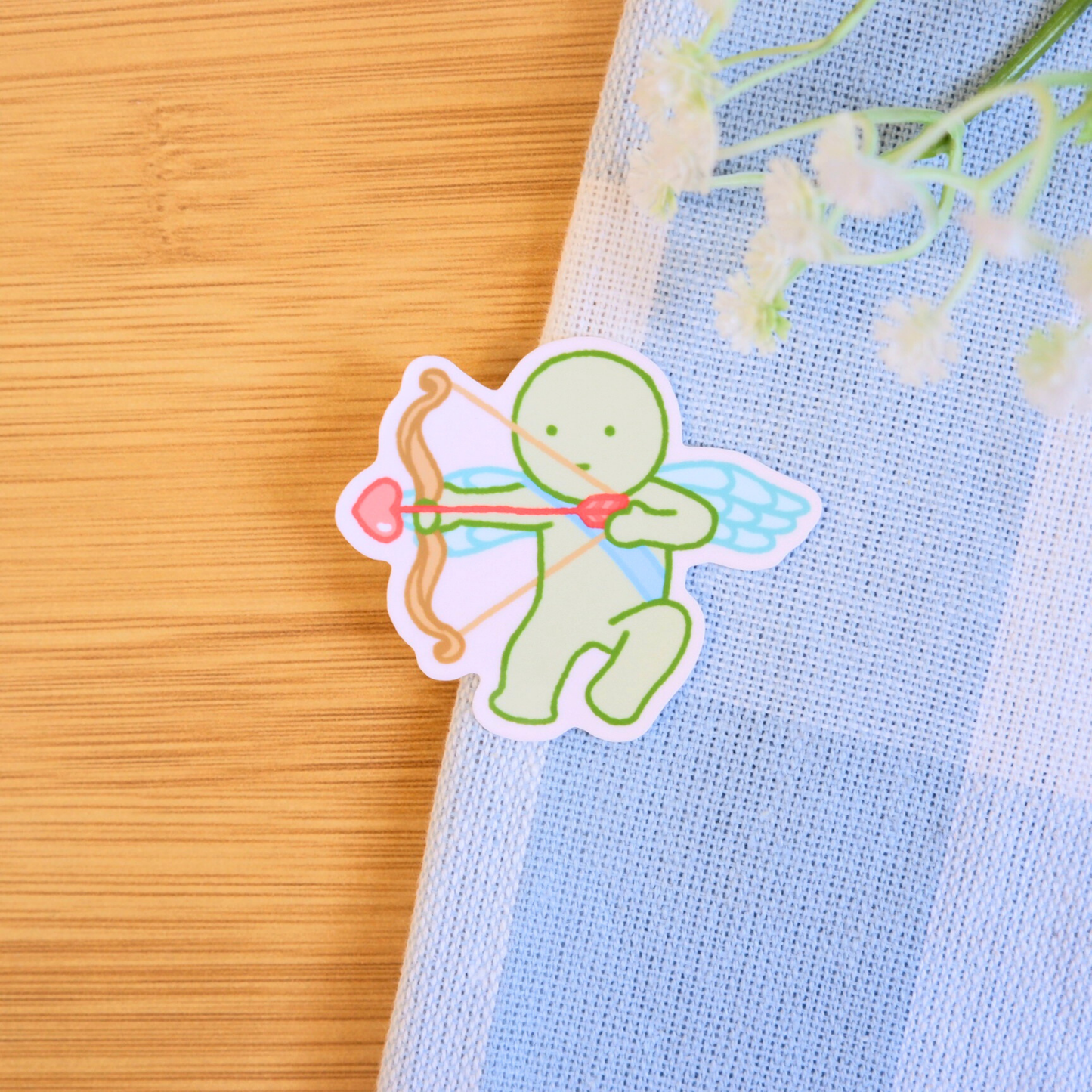 Lover Green Guy Stickers