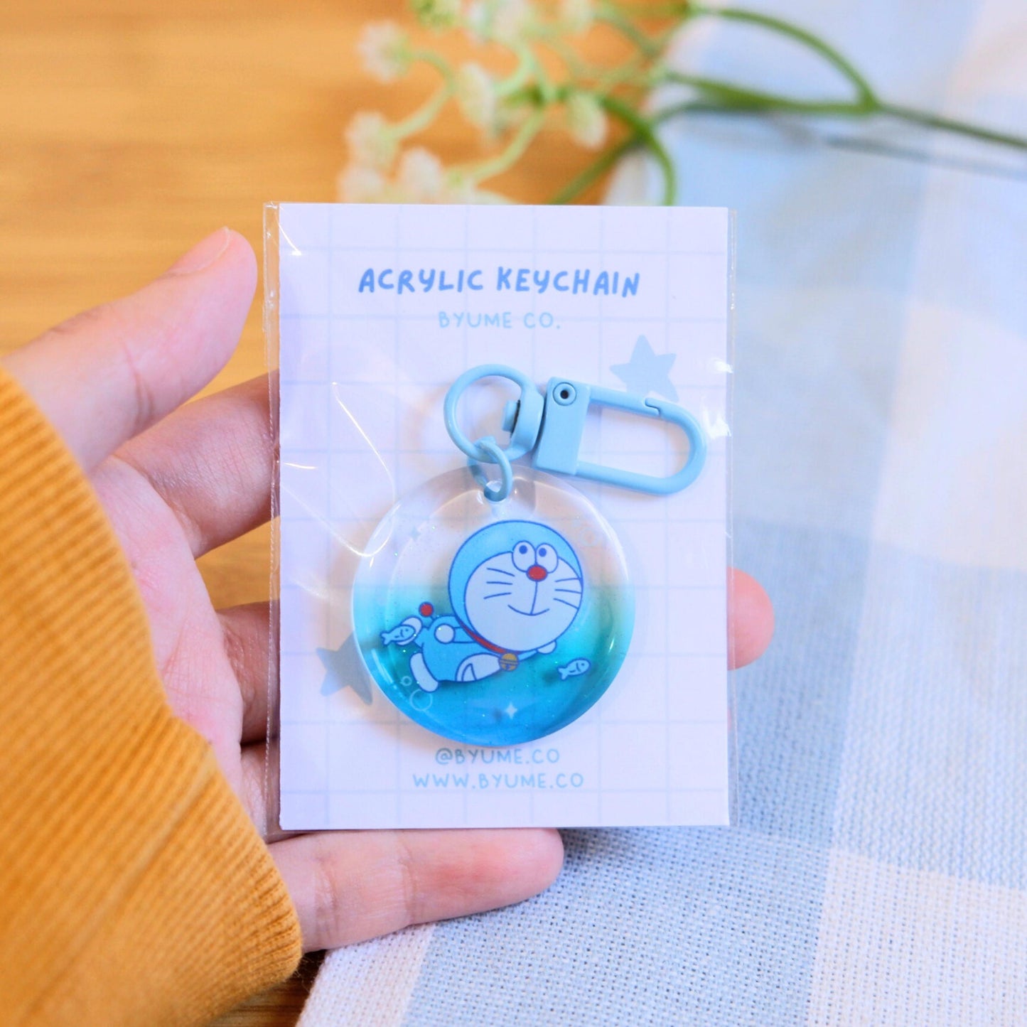 Swimming Series Acrylic Keychains
