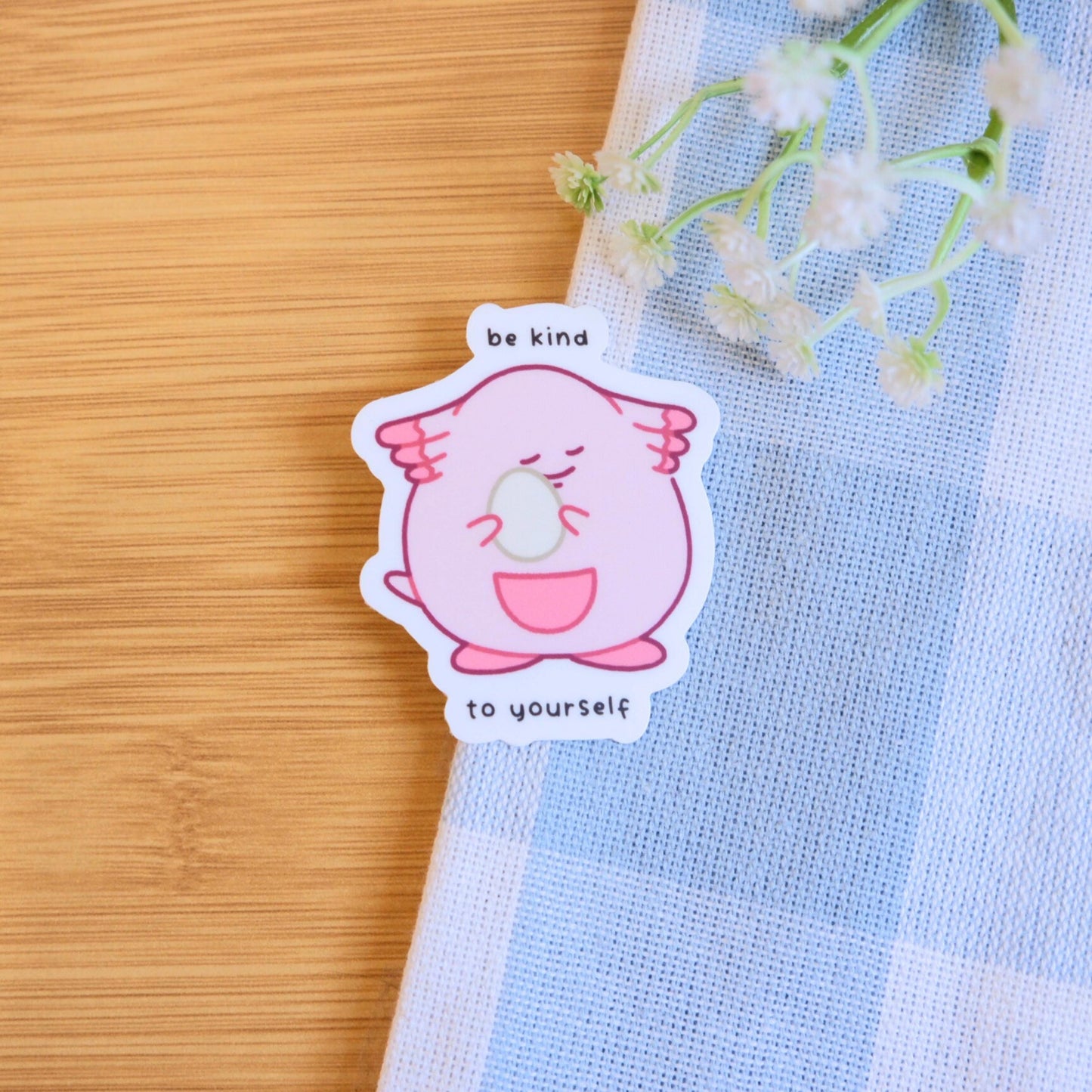 Poke Self-Care Stickers