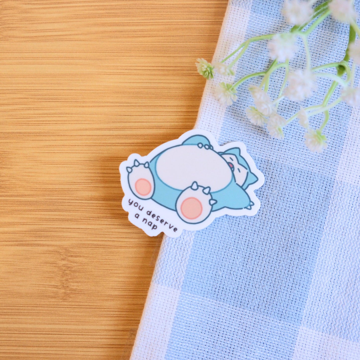 Poke Self-Care Stickers