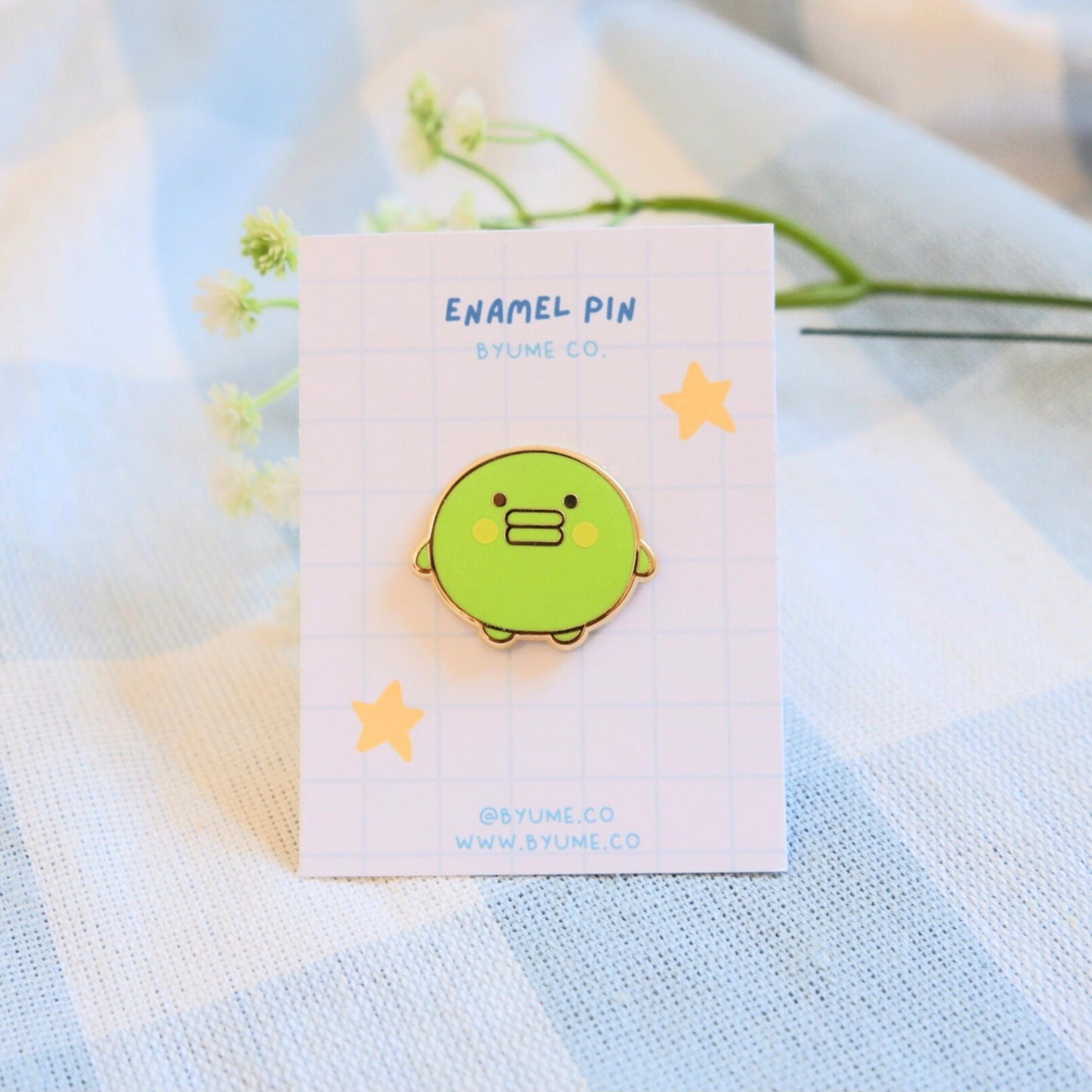 Chonkypatchi Hard Enamel Gold Plated Pin