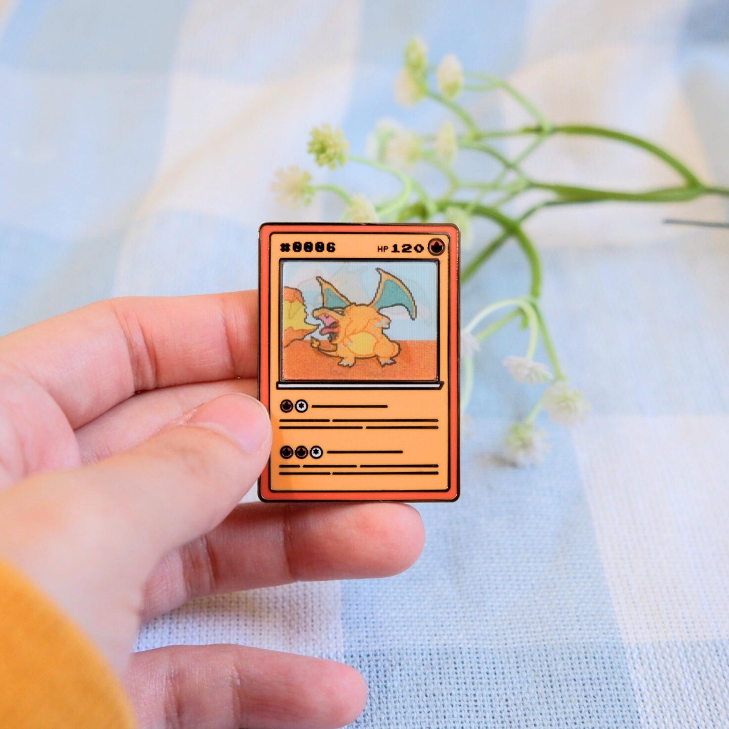 Ditto Poke Card Lenticular Pin