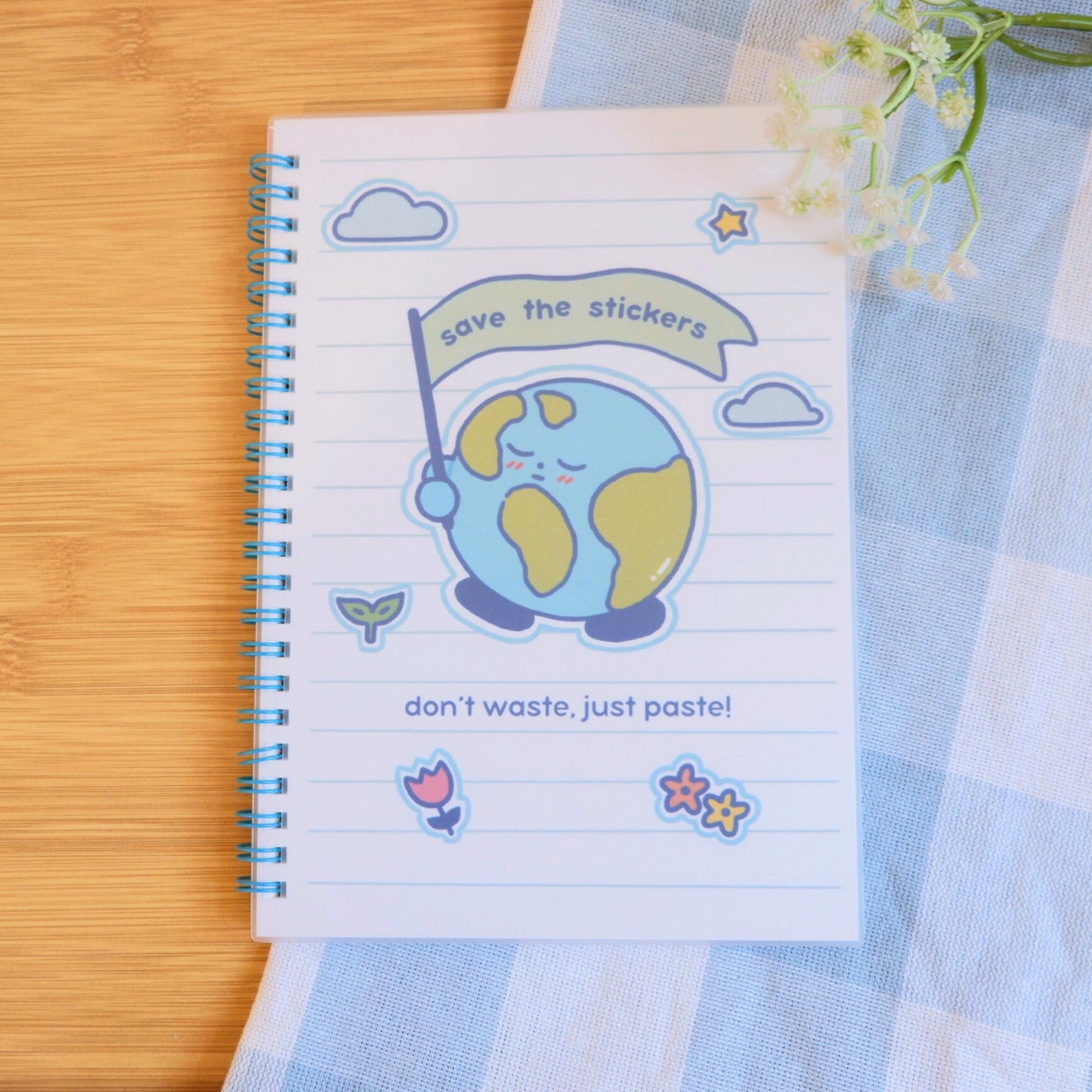 Save the Stickers Reusable Sticker Book