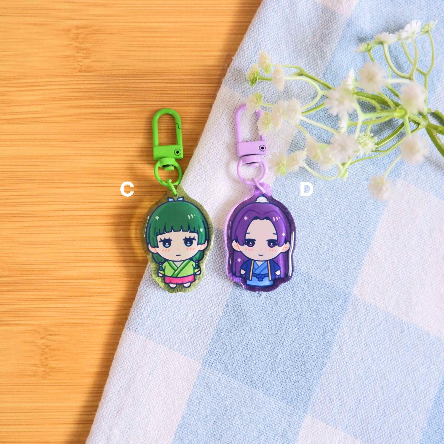Shojo Couple Keychains