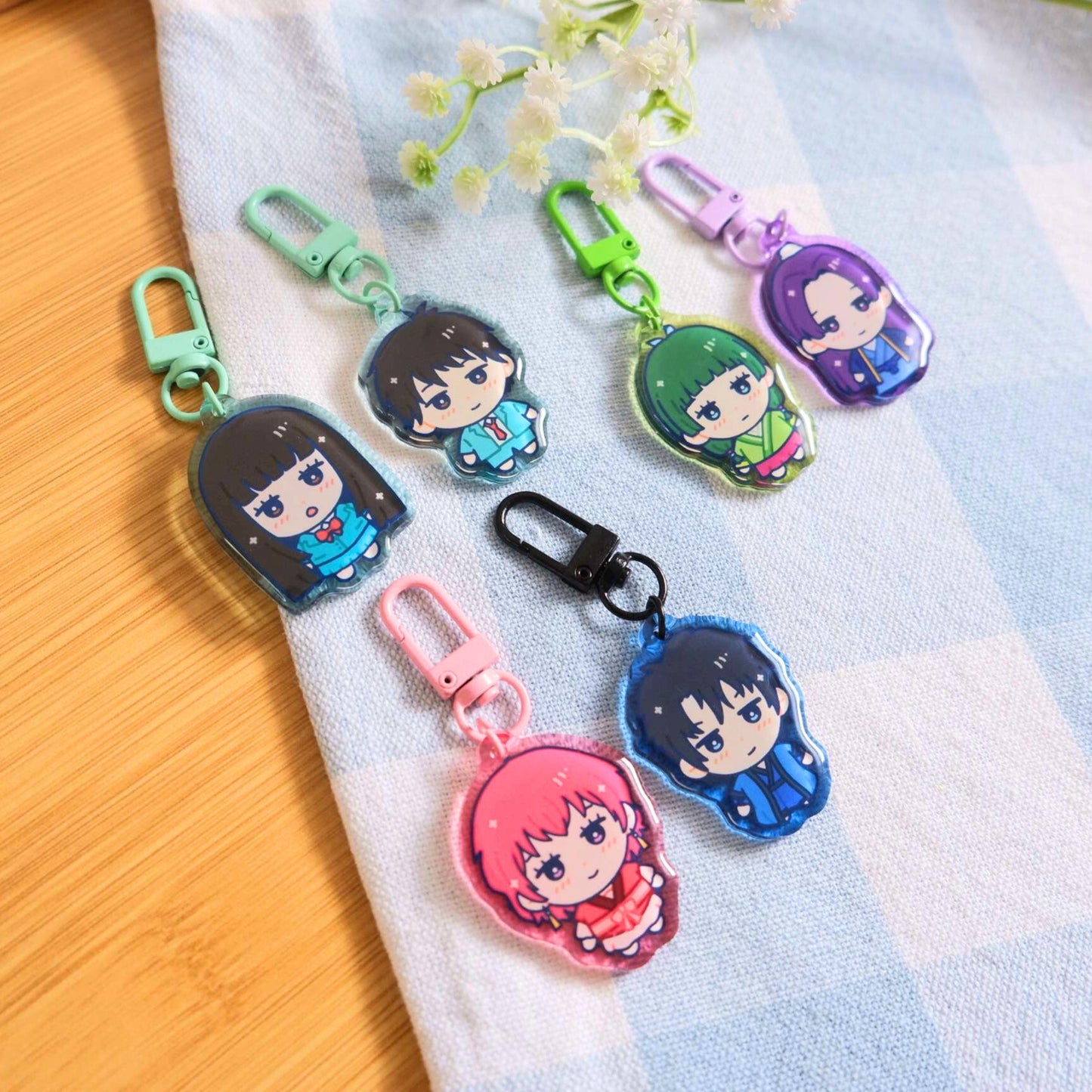 Shojo Couple Keychains