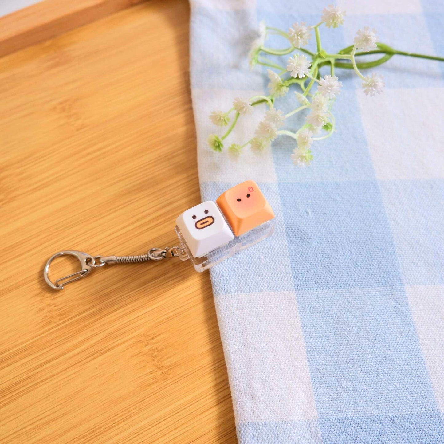 Keycap Fidget Keychains