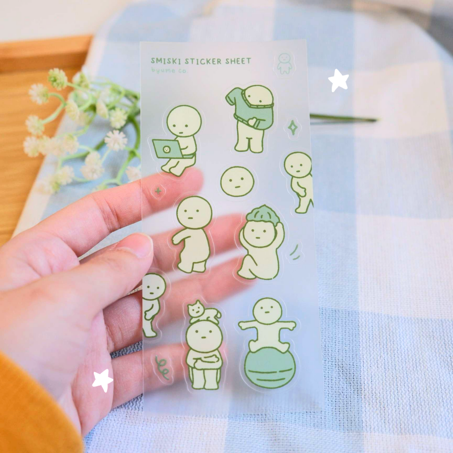 Green Guy Sticker Sheet