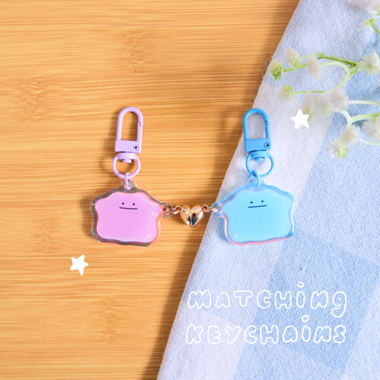 Ditto Matching Magnetic Keychains