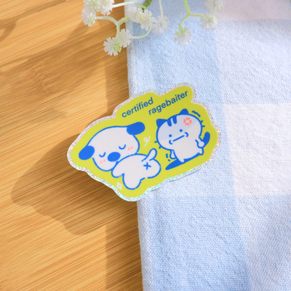 Certified Ragebaiter Sticker