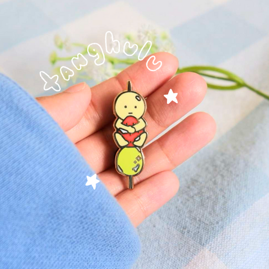 Green Guy Tanghulu Hard Enamel Pin
