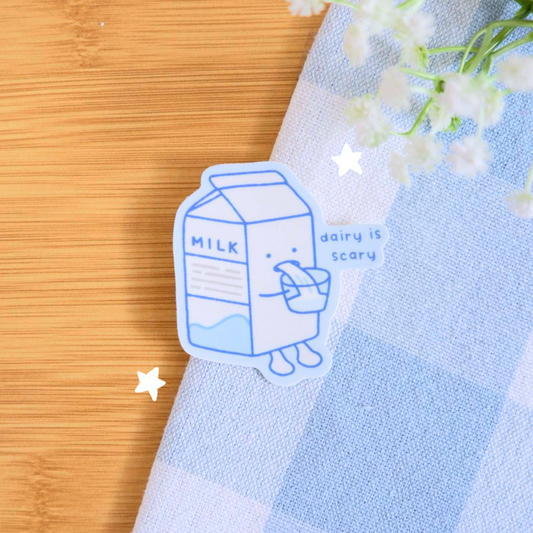 Dairy is Scary Sticker
