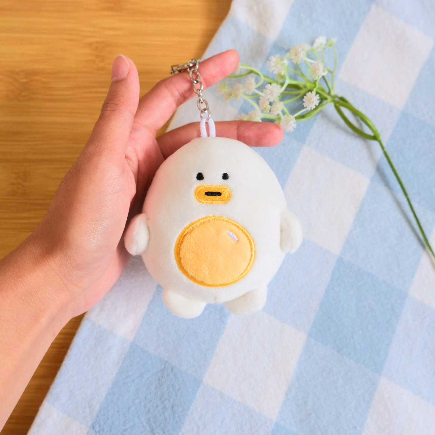 Eggwin Plush Keychain