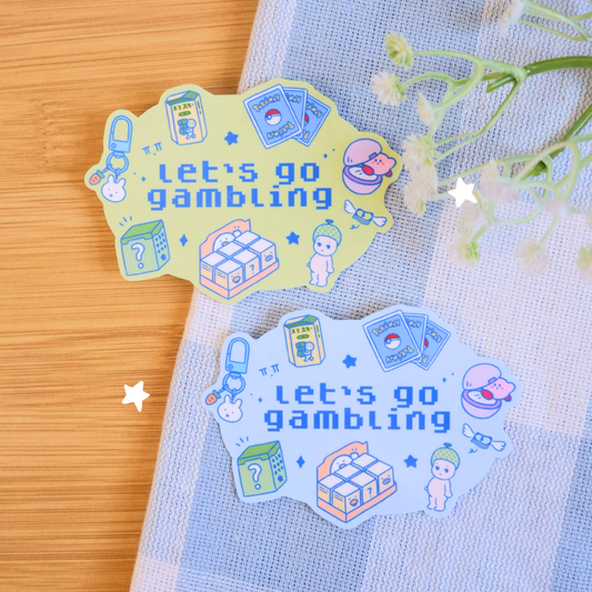 Let's Go Gambling Stickers