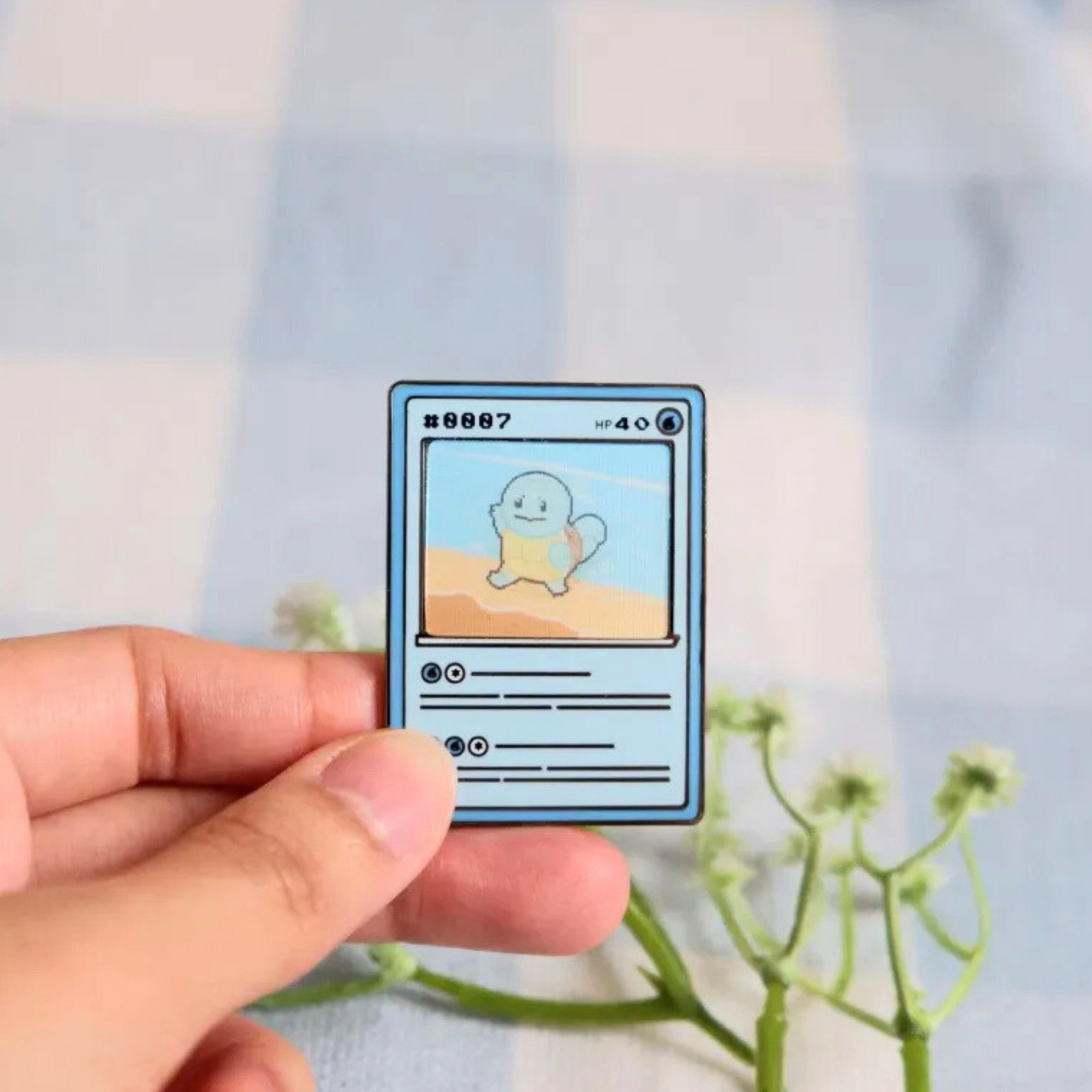 Ditto Poke Card Lenticular Pin