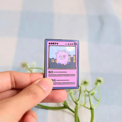 Ditto Poke Card Lenticular Pin