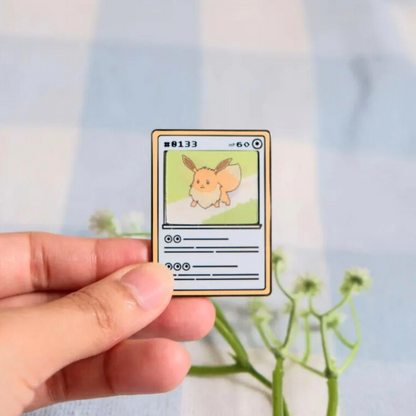Ditto Poke Card Lenticular Pin