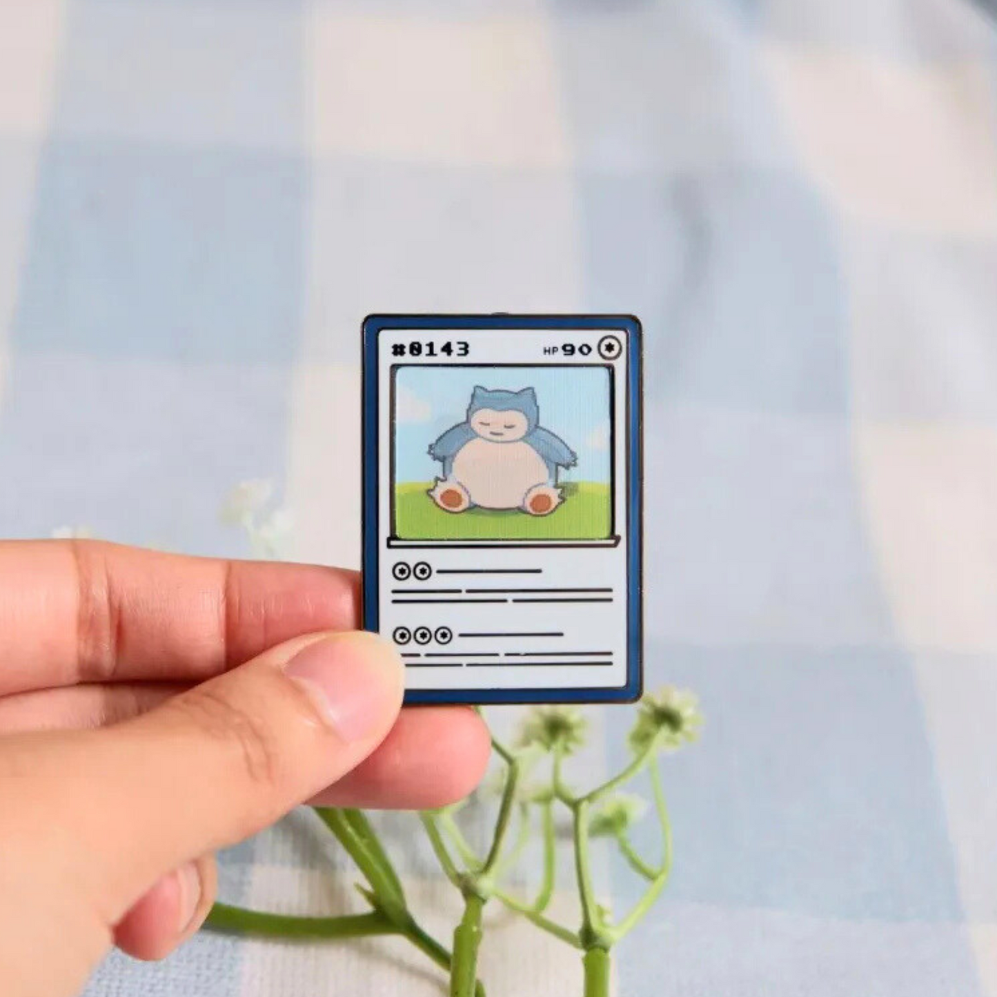 Ditto Poke Card Lenticular Pin