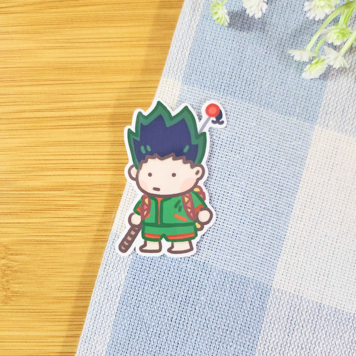 Hunter Chibi Stickers | Vinyl Waterproof Stickers