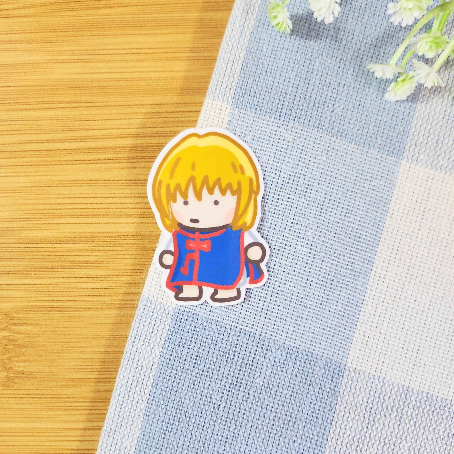 Hunter Chibi Stickers | Vinyl Waterproof Stickers