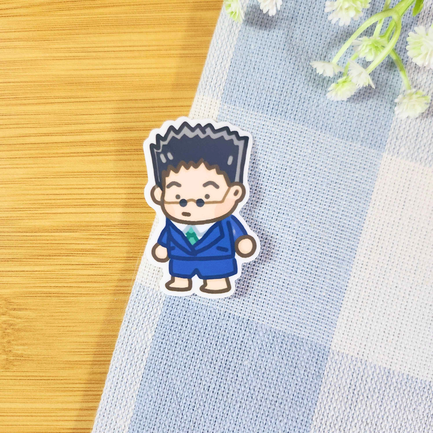 Hunter Chibi Stickers | Vinyl Waterproof Stickers