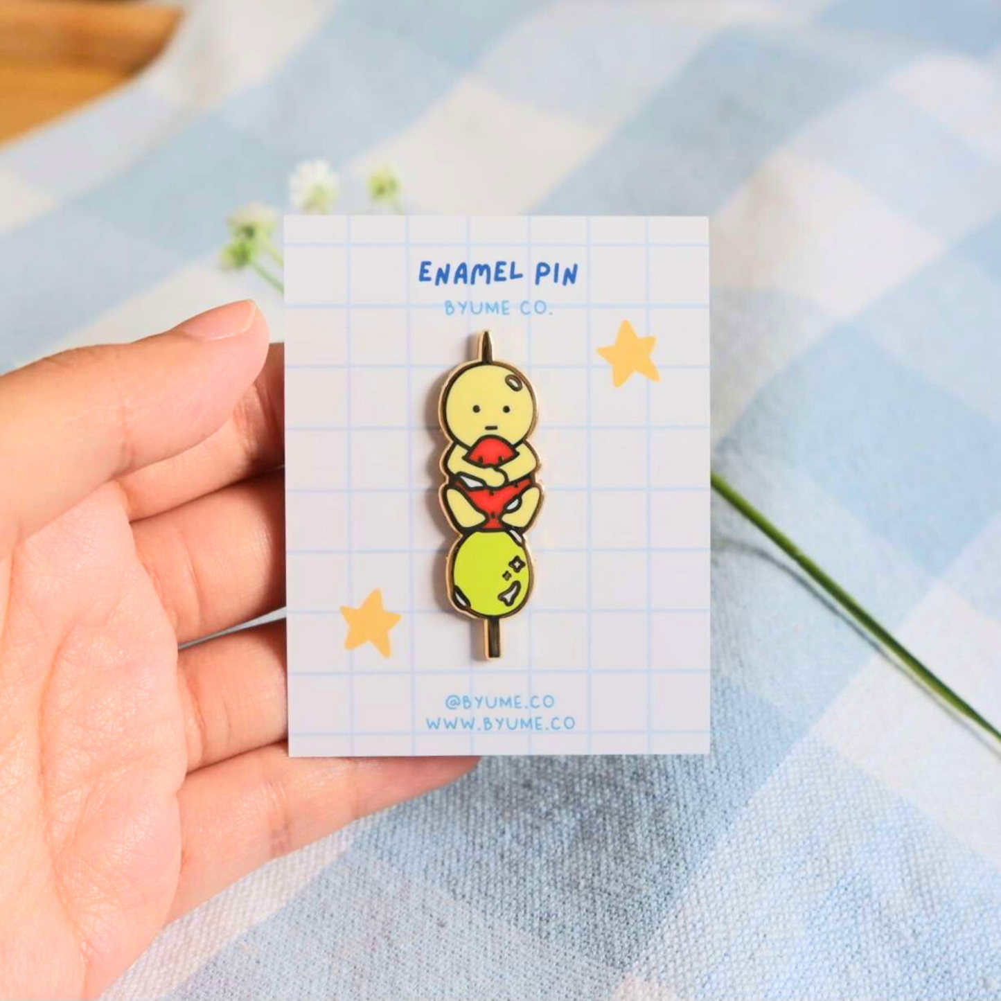 Green Guy Tanghulu Hard Enamel Pin
