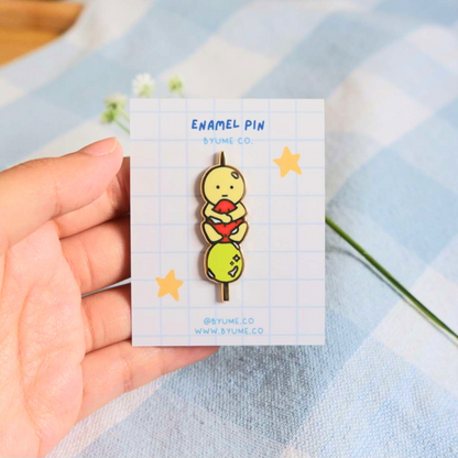 Green Guy Tanghulu Hard Enamel Pin