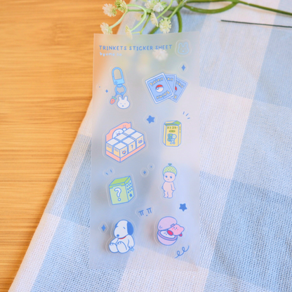 Trinkets Sticker Sheet
