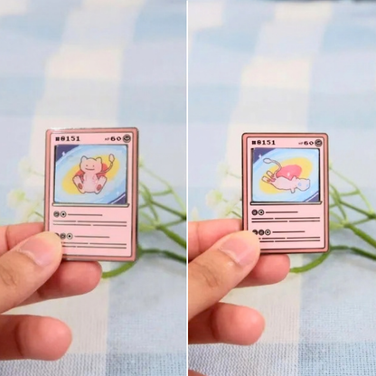 Ditto Poke Card Lenticular Pin