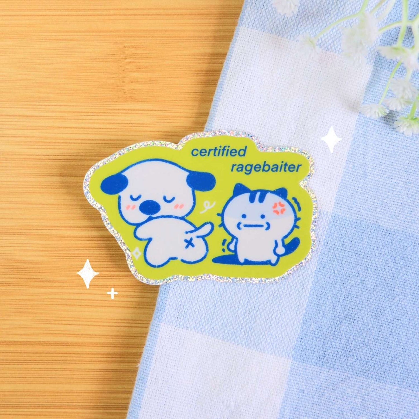 Certified Ragebaiter Sticker