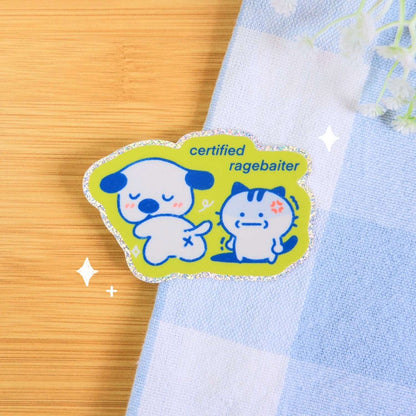 Certified Ragebaiter Sticker