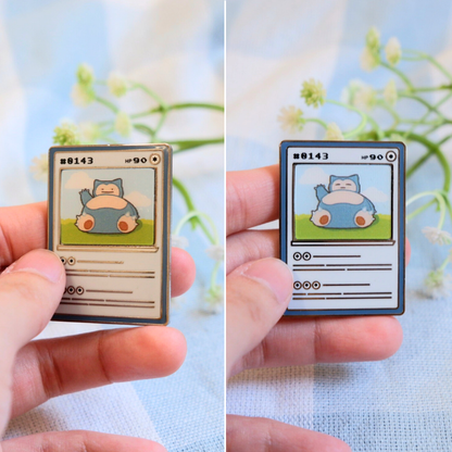 Ditto Poke Card Lenticular Pin