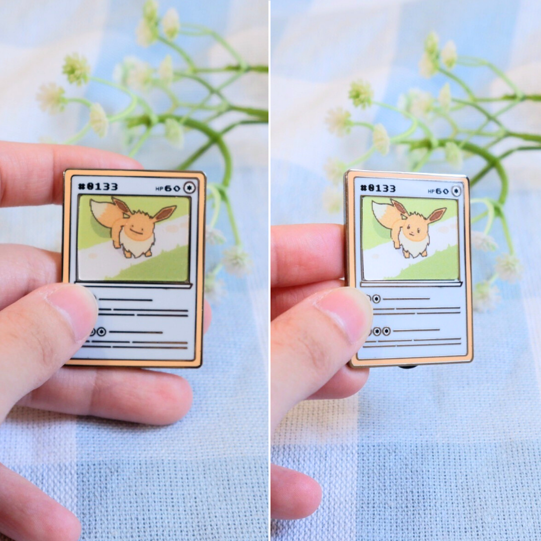 Ditto Poke Card Lenticular Pin