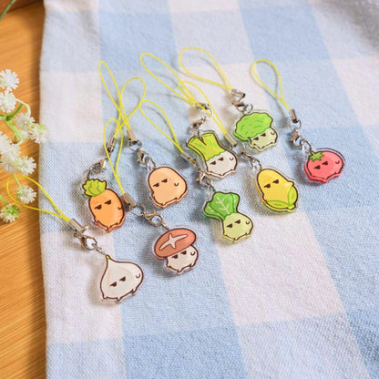 Judgmental Veggies Keychain Blind Bag