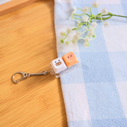 Keycap Fidget Keychains