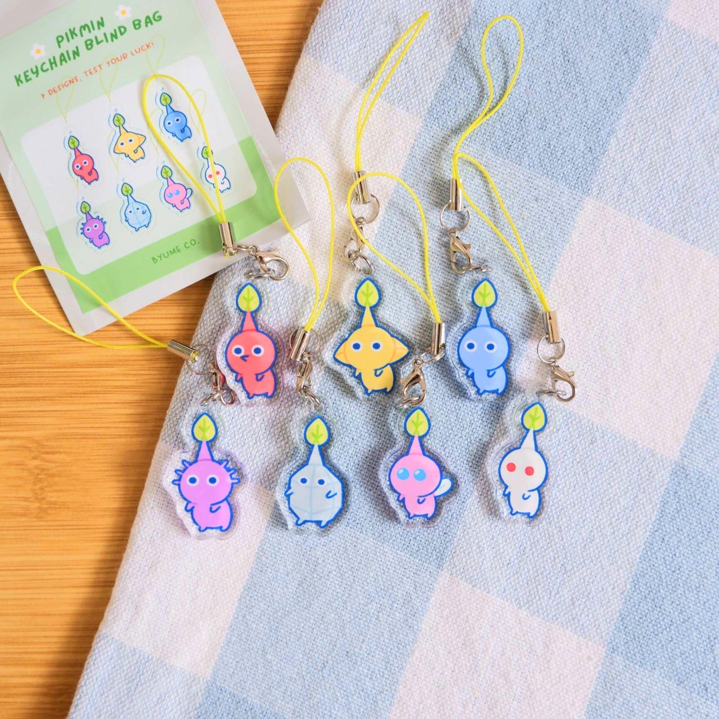 Pikmin Keychain Blind Bag
