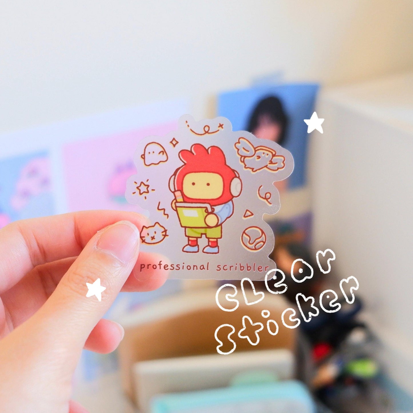 Professional Scribbler Sticker