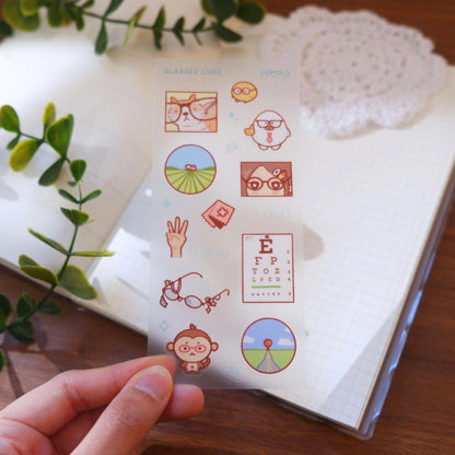 Glasses Core Sticker Sheet