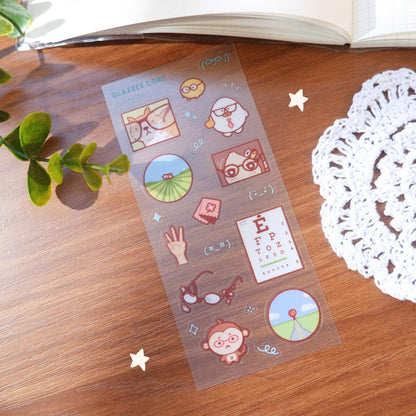 Glasses Core Sticker Sheet